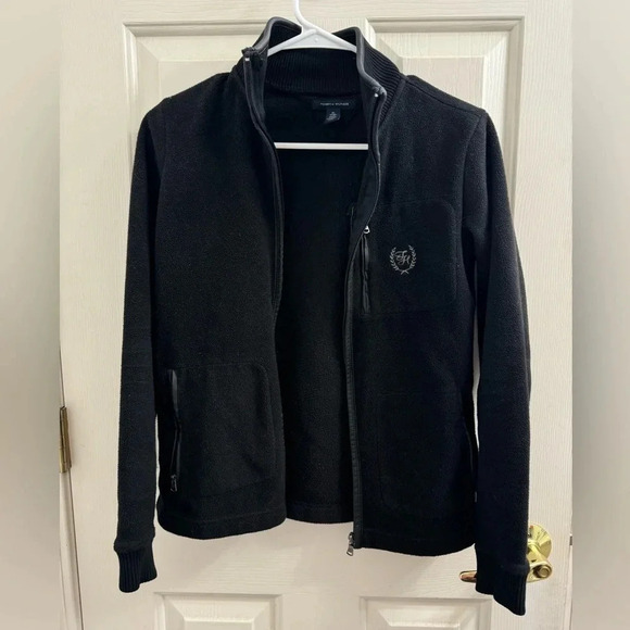Tommy Hilfiger black zip up jacket size XS - Picture 3 of 10
